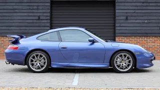 1999 Porsche 996 Carrera 4 (Zenith Blue) walk around