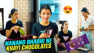 Navratro ke baad Nanand Bhabhi ne Khayi Chocolates 🍫