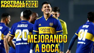 HACIENDO JUGAR MEJOR A BOCA - Football Manager 2021