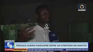 PASTOR ALBINO MANGUENE VIU MORTE DE PERTO E FALA EM EXCLUSIVO À TV SUCESSO