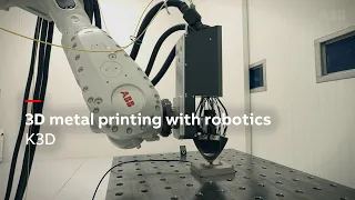 3D metal printing with robotics