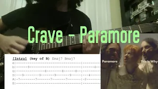 [GUITAR TAB] Crave - Paramore