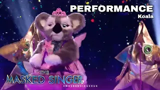 Koala Sings "Could It Be Magic" by Take That | The Masked Singer UK | Im A Celebrity Special