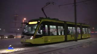 Трамвай Електрон T3L44 Львів - Tram Electron Lviv