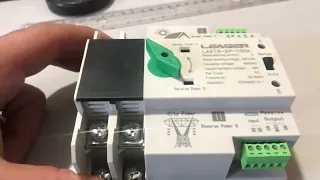 Panouri fotovoltaice - Transfer switch automat de 100A sper ca aceste sa respecte ce scrie pe el !!