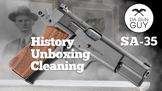 UNBOXING the SA-35, John Browning's Hi-Power gun