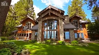 See The $49 Million Lake Tahoe Mansion With Heated Driveway, 150-Feet Of Waterfront