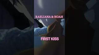 Raeliana & Noah first kiss! 💖 Episode 12 #anime #animeedit #viral #shorts #youtubeshorts #otaku
