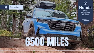 6500 miles later! My thoughts on our 2023 Pilot Trailsport.