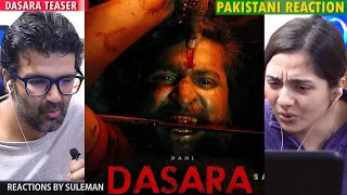 Pakistani Couple Reacts To Dasara Hindi l Teaser | Nani, Keerthy Suresh | Srikanth Odela