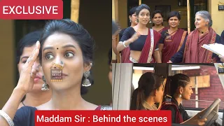 Maddam Sir I Behind the scenes I Rachana Aka Shivani & Praachi Aka Binny's Fun Banter on the set