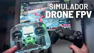 Tutorial SIMULADOR de Drone FPV | Rádio + Controle de PlayStation 4