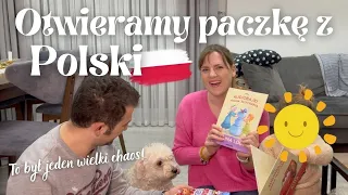 Otwieramy paczkę z Polski! Ile prezentów!