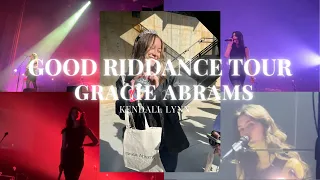 good riddance tour | gracie abrams concert vlog! - vip soundcheck & concert ★