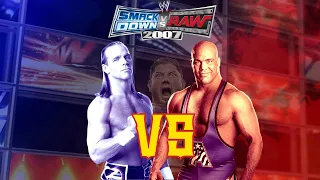 Kodeine's WWE Smackdown vs Raw 2007 Mod Matches Shawn Michaels vs Kurt Angle