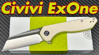 Civivi ExOne knife !  Brian Brown collaboration !