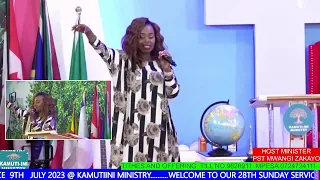 WELCOME TO OUR 28TH SUNDAY SERVICE  9TH   JULY 2023 @ KAMUTIINI MINISTRY....SERMON BY MARY LINCOLN