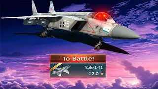 YAK-141 experience War Thunder / ЯК -141 Волк в овечьей шкуре