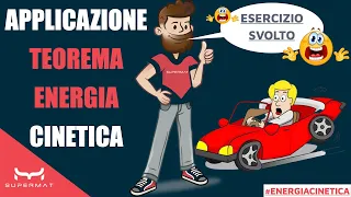 Teorema dell'Energia Cinetica - Esercizio Svolto