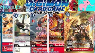 End of BT7 Ancient Red Hybrid Digimon TCG Deck Profile