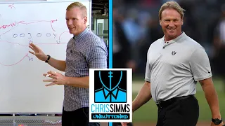 Chris Simms QB School: Las Vegas Raiders' Jon Gruden | Chris Simms Unbuttoned | NBC Sports