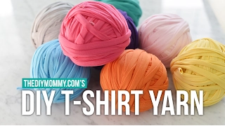 How to Make Continuous T-Shirt Yarn from Knit Jersey Fabric