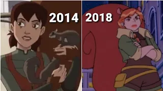 Squirrel Girl Evolution in Cartoons and Video Games. (2007-2019)