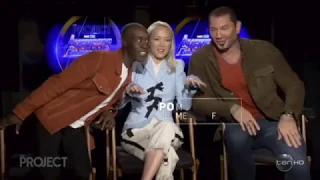 The Project - Avengers Infinity War Interviews, Part 1