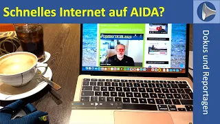 Schnelles Internet mit Starlink auf AIDA - ein ausführlicher Test