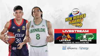 NCAA Season 99 |  Letran vs Benilde (Men's Basketball)| LIVESTREAM - Replay