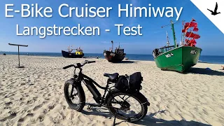 E-Bike Pedelec für Langstrecke Himiway Cruiser🚩Vorstellung &  Test an Ostsee, Elbe und Harz