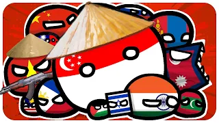 🌍Countryballs: Meet The Asia (2023) - Compilation