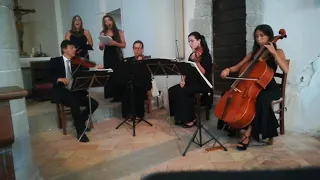 The Florence String Quartet - Wedding Music in Tuscany Italy