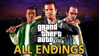 GTA 5 - All Endings (Final Missions)