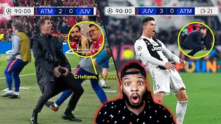 WHEN CRISTIANO RONALDO FINALLY GOT REVENGE AGAINST DIEGO SIMEONE AND ATLETICO MADRID REACTION!!