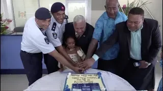 Fijian Prime Minister officiates at opening of Valelevu Police Station