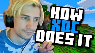 How xQc REALLY Speedruns Minecraft