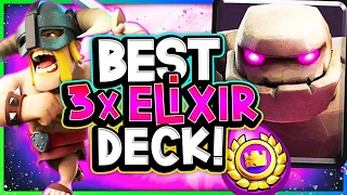 EASY DECK for TRIPLE ELIXIR GLOBAL TOURNAMENT! - CLASH ROYALE