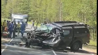 Двое мужчин и женщина разбились в автокатастрофе под Гусь-Хрустальным