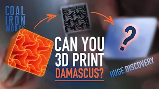 Can You 3D Print Mosaic Damascus?