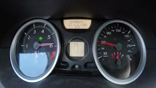 2006 Renault Megane II CC 2.0 16v (135hp) - acceleration