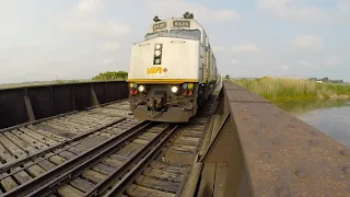 VIA RAIL Train 72 - 95MPH at Pump Road, Chatham Sub