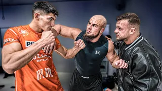 Islam Dulatov VS 110Kg Stoffer! Der Bruder hat angst