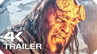 HELLBOY Official Trailer #1 (4K ULTRA HD) NEW 2019 David Harbour, Milla Jovovich Superhero Movie HD