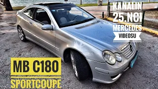 Mercedes C180 SportCoupe I 143 Beygir I Konforlu 2 Kapı I Manifold Günlüklerim