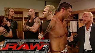 Batista, Ric Flair & Christian Backstage Segments RAW May 23,2005