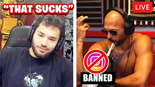 Why Andrew Tate Banned on Instagram Adin Live