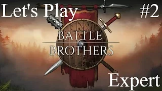 Let's Play Battle Brothers - The White Company part2 (expert)