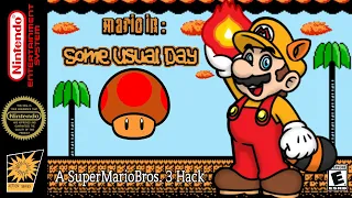 Mario in: Some Usual Day - Hack of Super Mario Bros. 3 [NES]