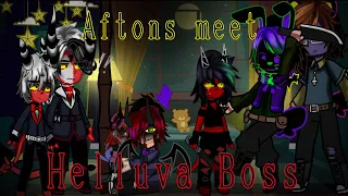 The Aftons meet Helluva Boss|| OG twist|| REMAKE|| HB x Afton family crossover || •green olive•